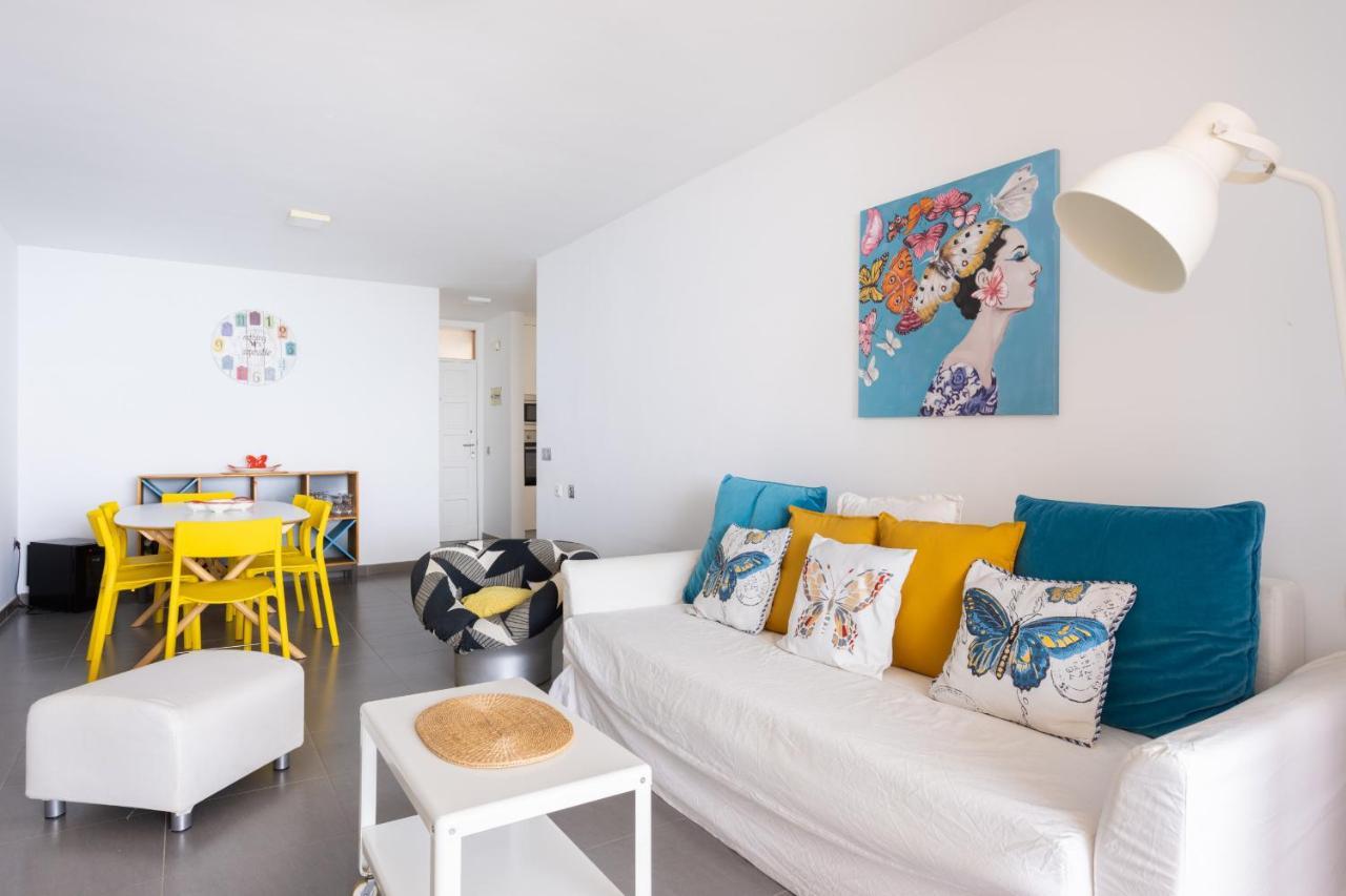 Ferienwohnung Frontline Penthouse With Heated Pool And Parking Los Cristianos  Exterior foto