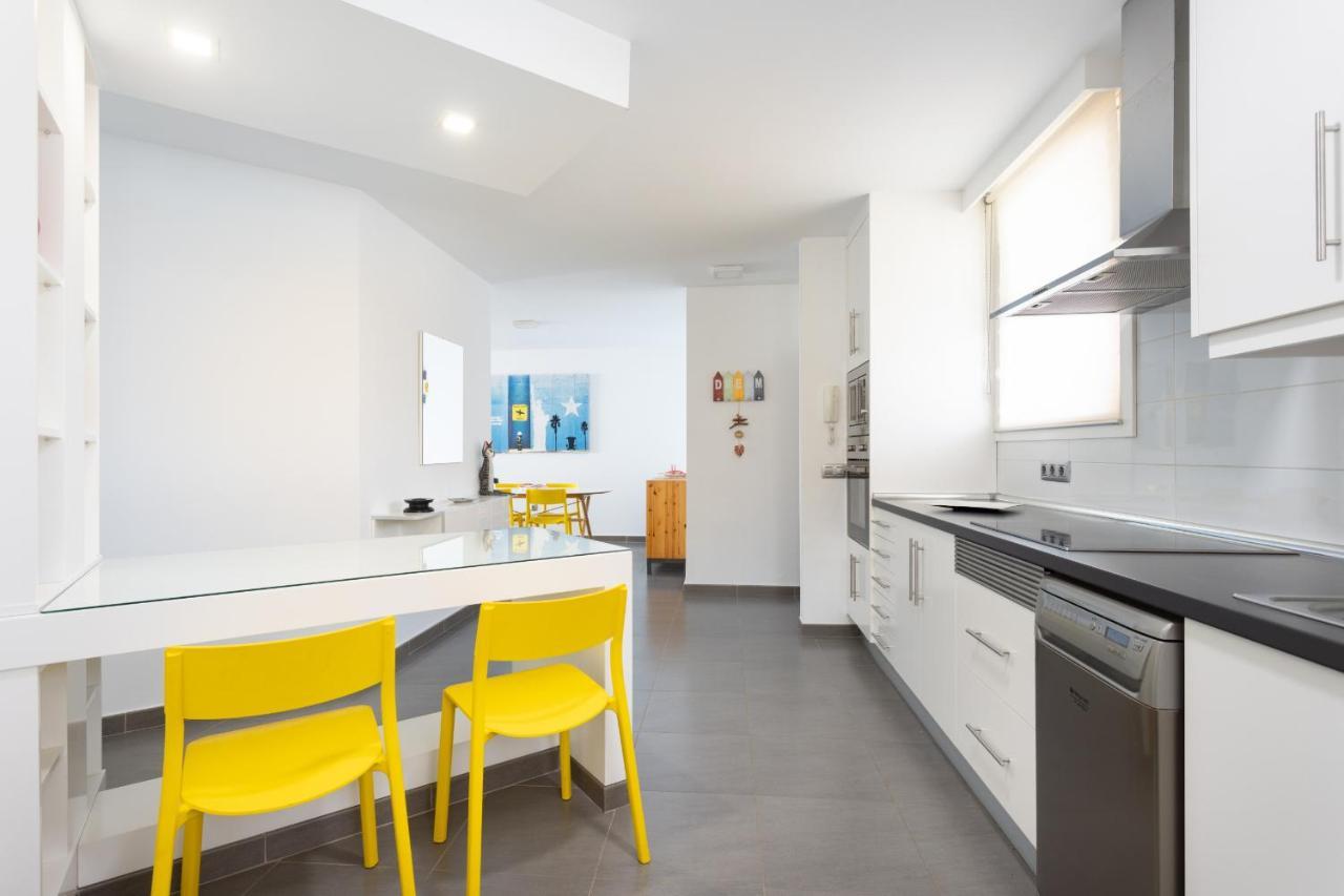 Ferienwohnung Frontline Penthouse With Heated Pool And Parking Los Cristianos  Exterior foto