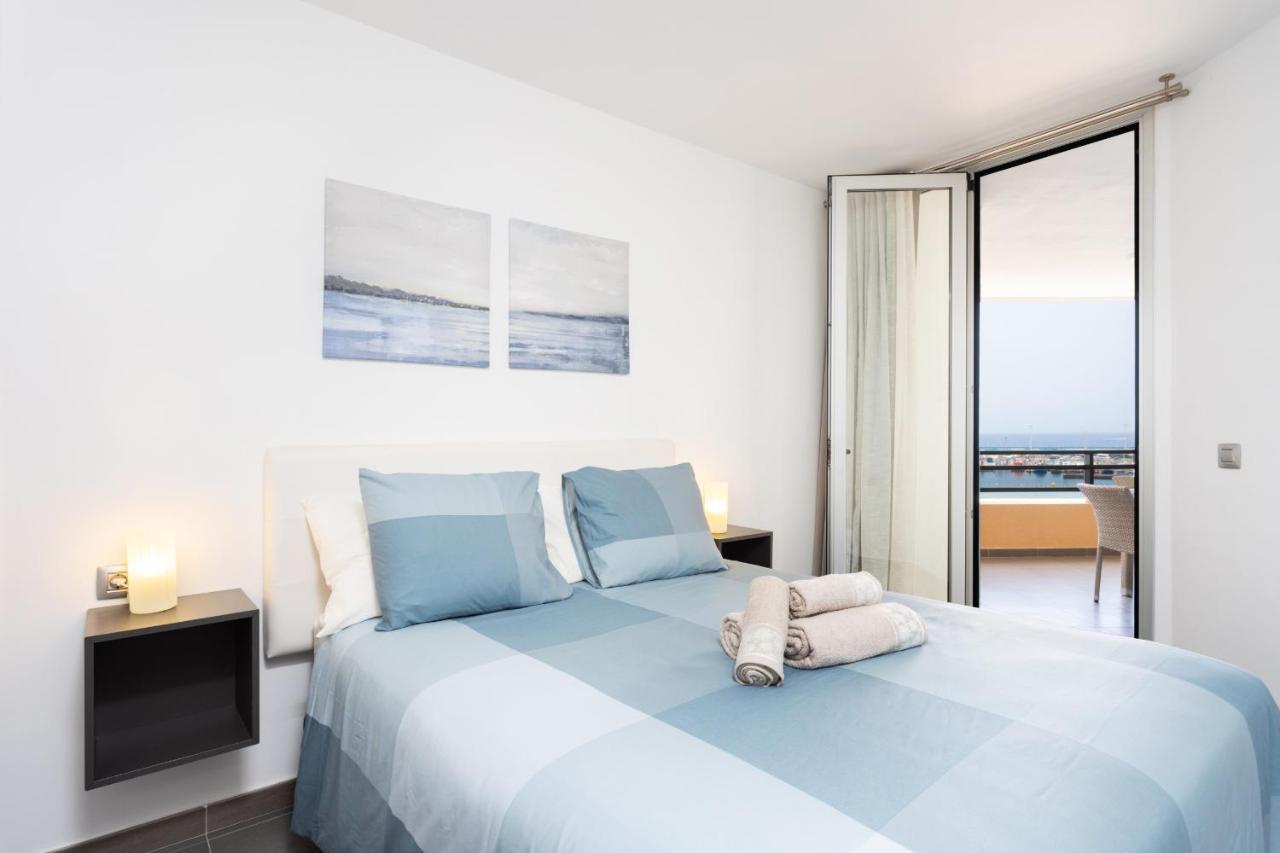 Ferienwohnung Frontline Penthouse With Heated Pool And Parking Los Cristianos  Exterior foto