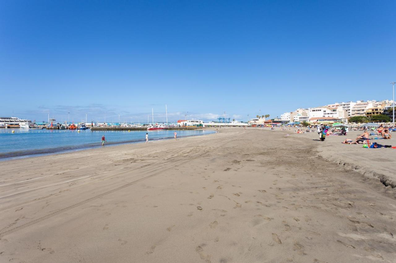 Ferienwohnung Frontline Penthouse With Heated Pool And Parking Los Cristianos  Exterior foto