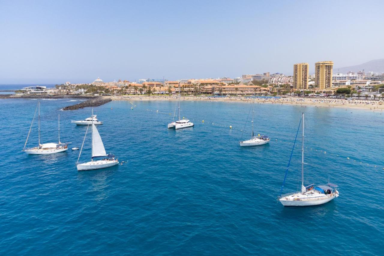Ferienwohnung Frontline Penthouse With Heated Pool And Parking Los Cristianos  Exterior foto