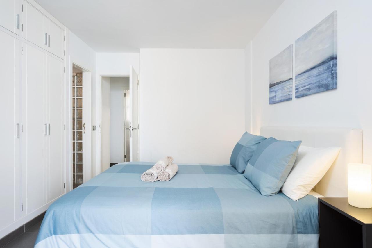 Ferienwohnung Frontline Penthouse With Heated Pool And Parking Los Cristianos  Exterior foto